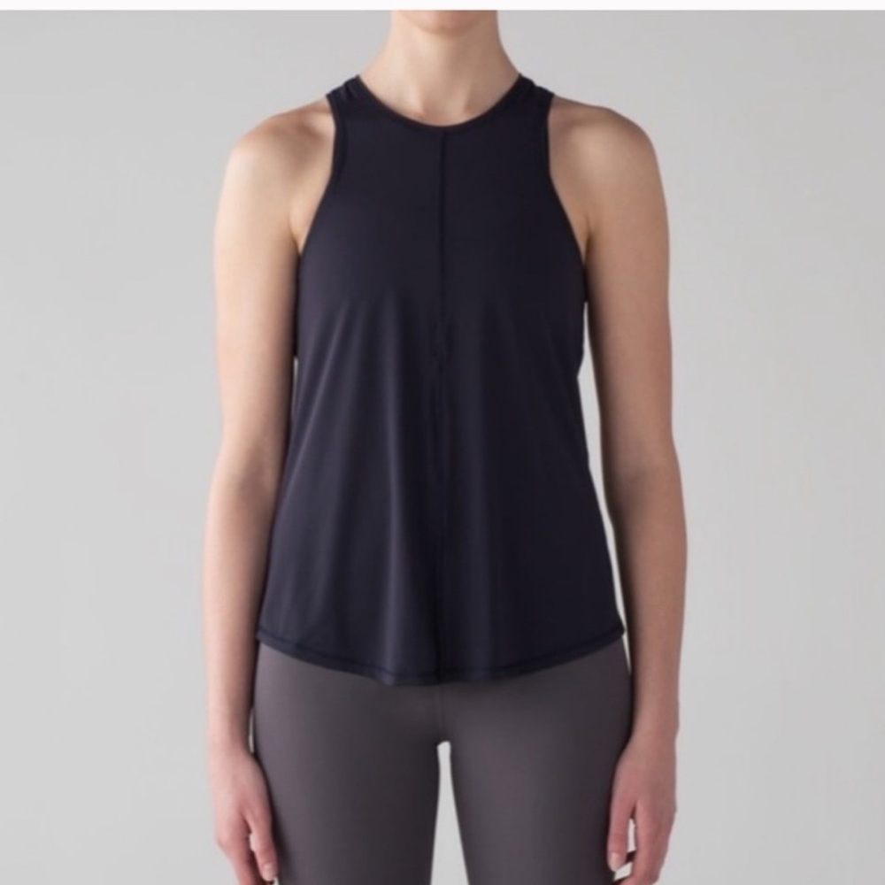 Lululemon Tank Top size 8 Navy Blue
